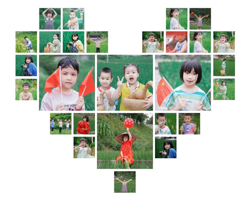实践团队为农村少年儿童拍摄的写真。best365手机版官方网站供图